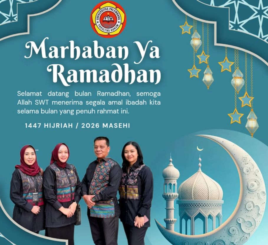 "Marhaban ya Ramadhan 1447 Hijriah/Tahun 2026 Masehi.